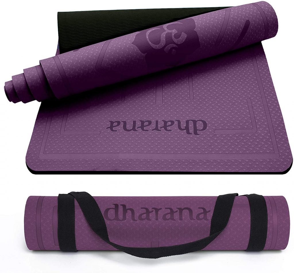 Esterilla de Yoga antideslizante de grosor respetuoso con el medio  ambiente, colchoneta deportiva suave para gimnasio